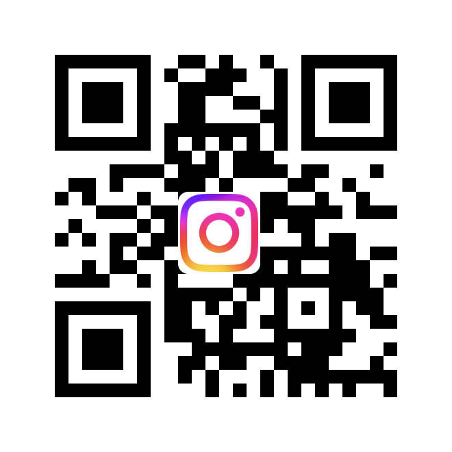 Instagram・ロゴありのQRコード